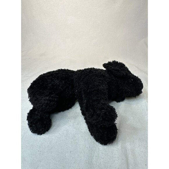 Douglas Cuddle Toys Black Plush Puppy Dog Stuffed Animal Soft Realistic 8 Inches - Picture 5 of 5